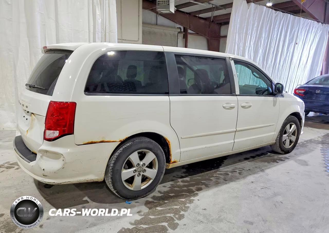 2013 Dodge Grand Caravan Se VIN:2C4RDGBGXDR534777 - 3