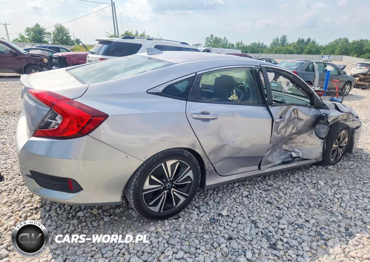 2018 Honda Civic Ex VIN:JHMFC1F31JX018121 - 3