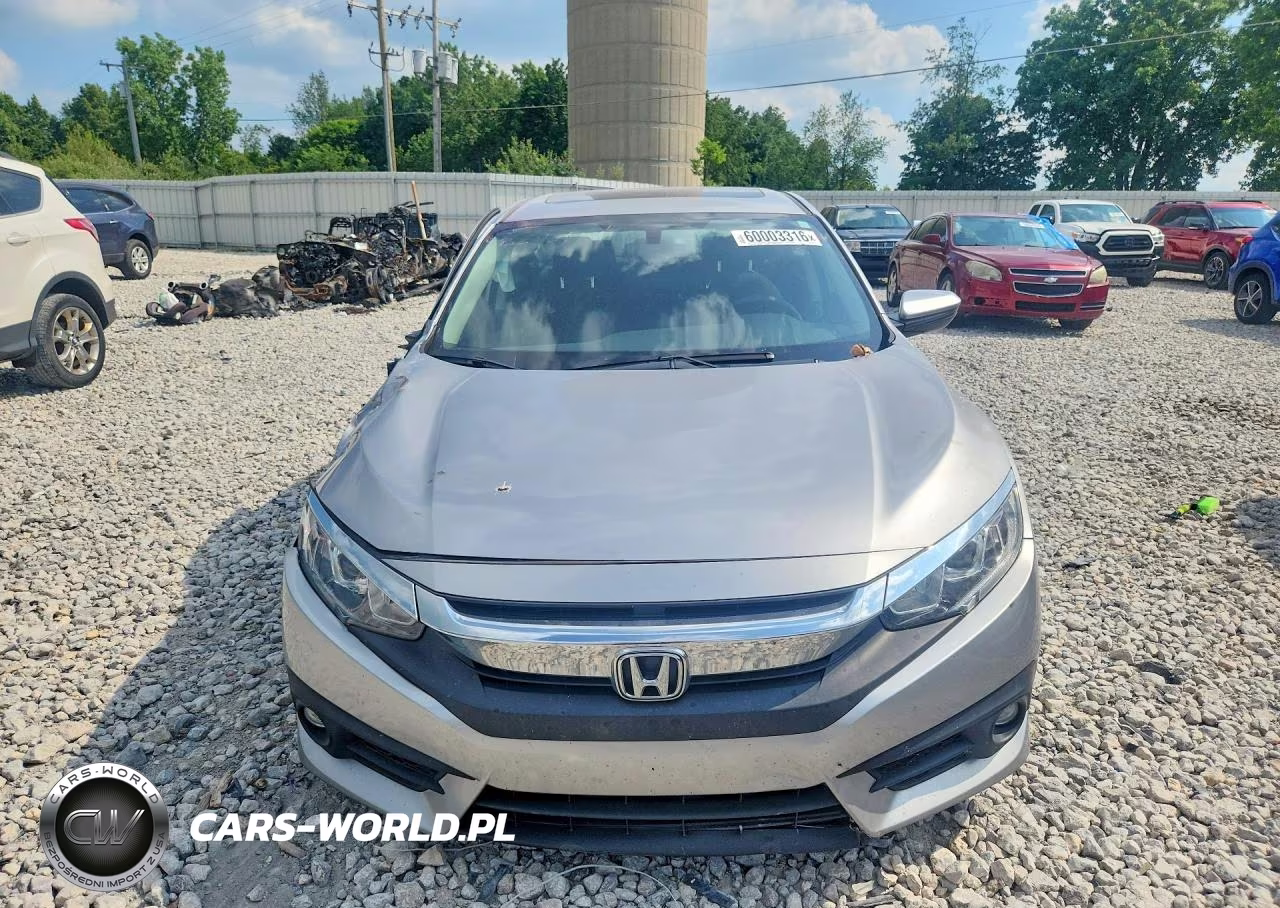 2018 Honda Civic Ex VIN:JHMFC1F31JX018121 - 5