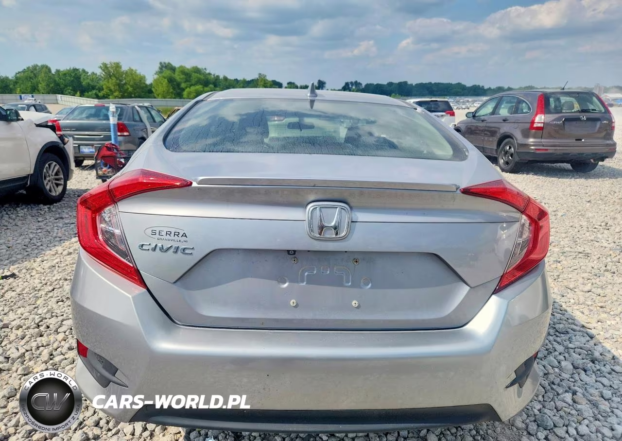 2018 Honda Civic Ex VIN:JHMFC1F31JX018121 - 6