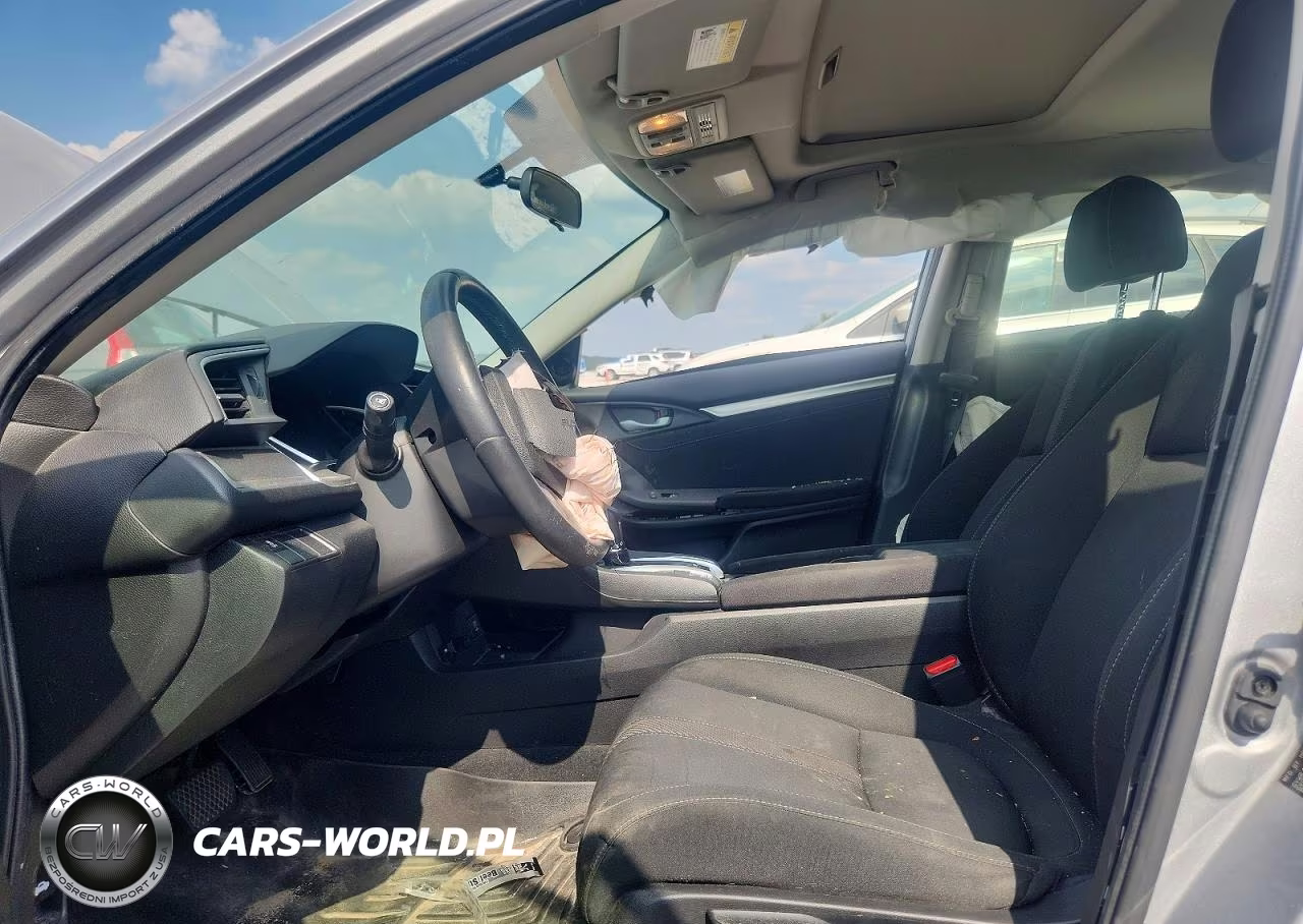 2018 Honda Civic Ex VIN:JHMFC1F31JX018121 - 7