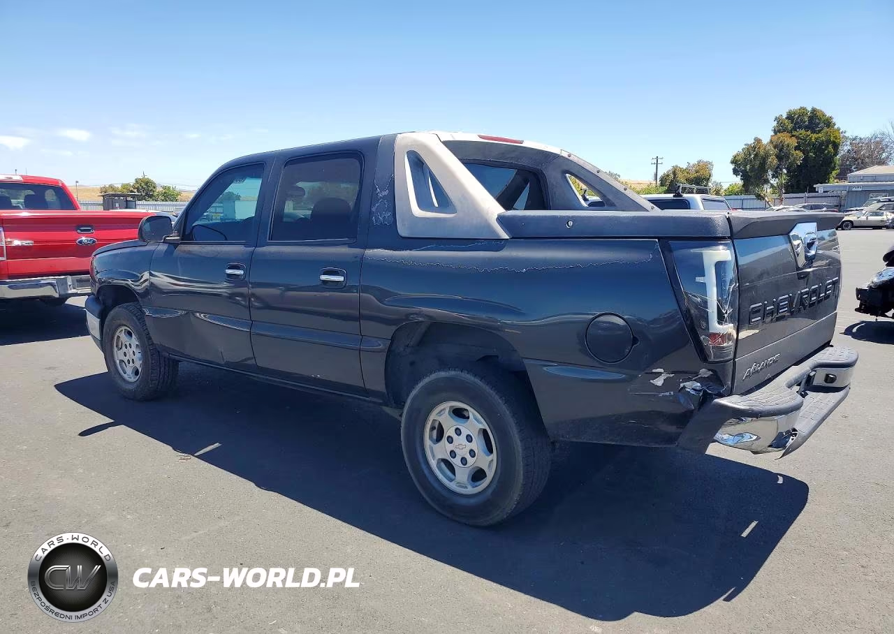 2003 Chevrolet Avalanche C1500 VIN:3GNEC13T33G257850 - 2
