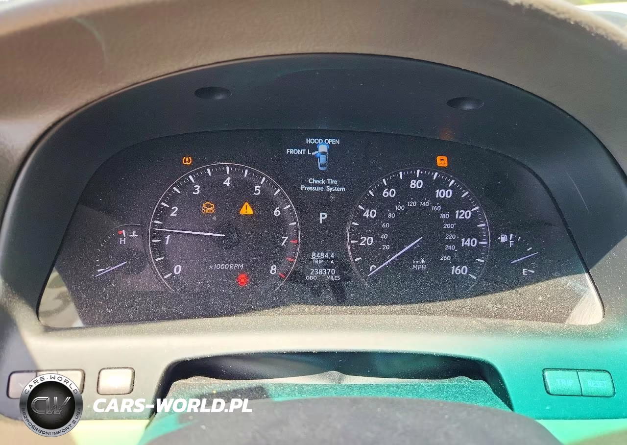 2007 Lexus Ls 460 VIN:JTHBL46FX75042254 - 9