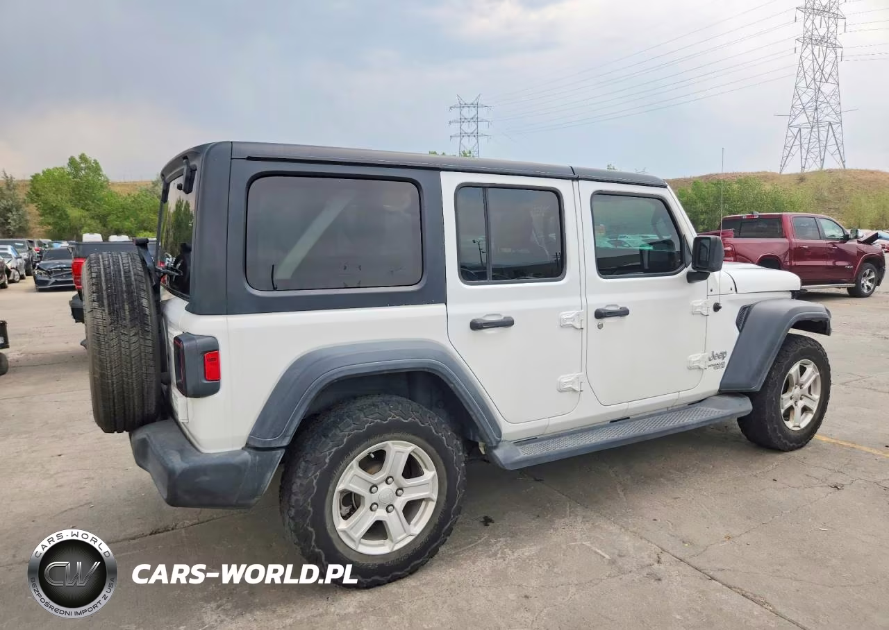 2020 Jeep Wrangler Unlimited Sport VIN:1C4HJXDN3LW248467 - 3