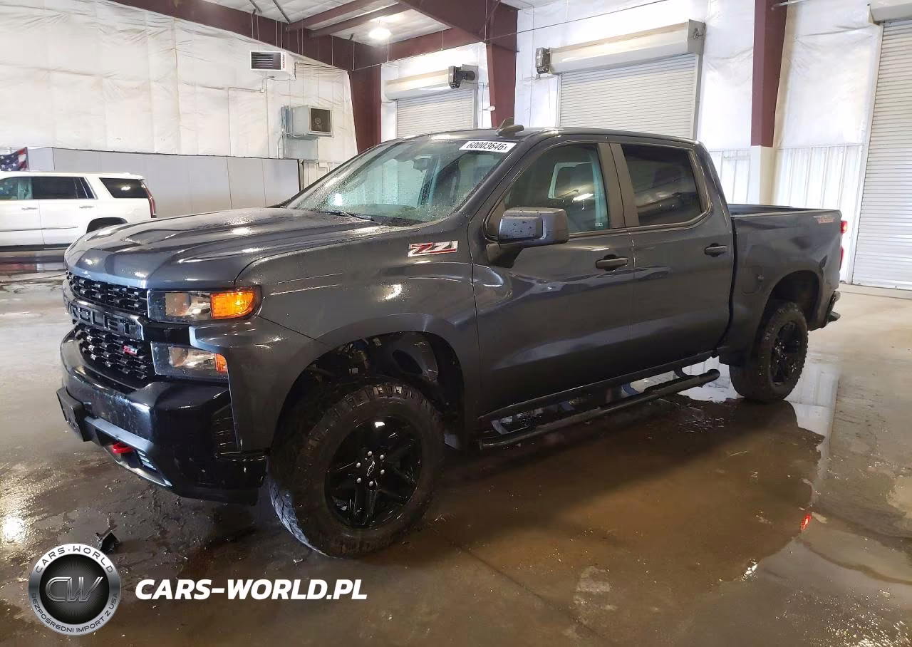 2021 Chevrolet Silverado K1500 Trail Boss Custom VIN:1GCPYCEF2MZ243283 - 1