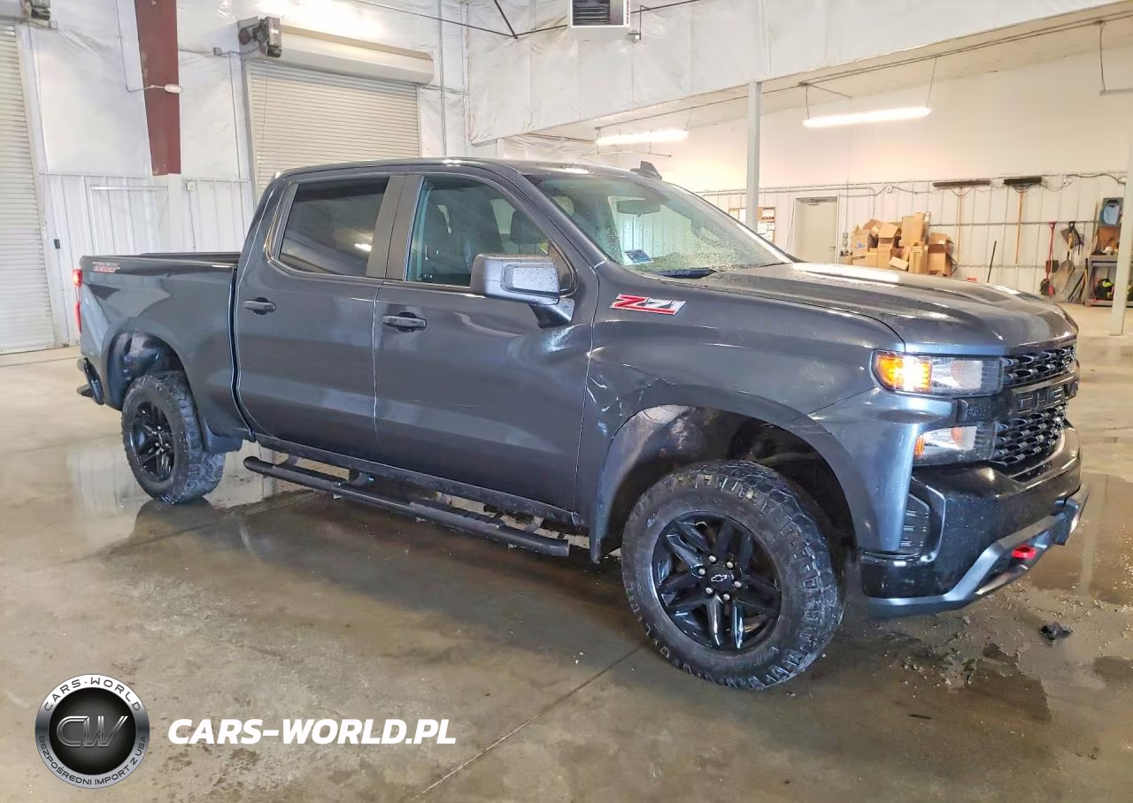 2021 Chevrolet Silverado K1500 Trail Boss Custom VIN:1GCPYCEF2MZ243283 - 4