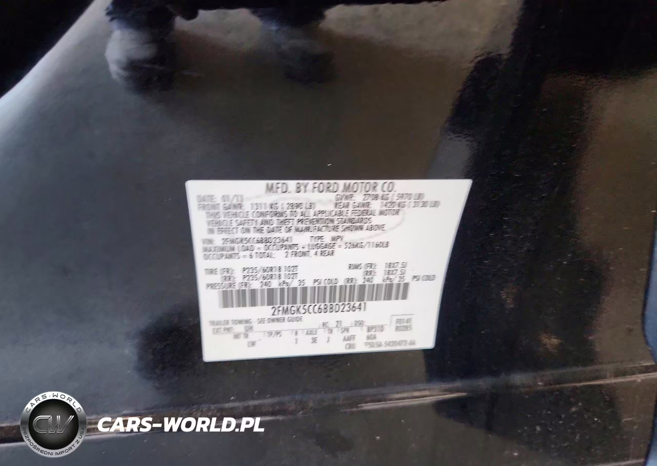 2011 Ford Flex Sel VIN:2FMGK5CC6BBD23641 - 13