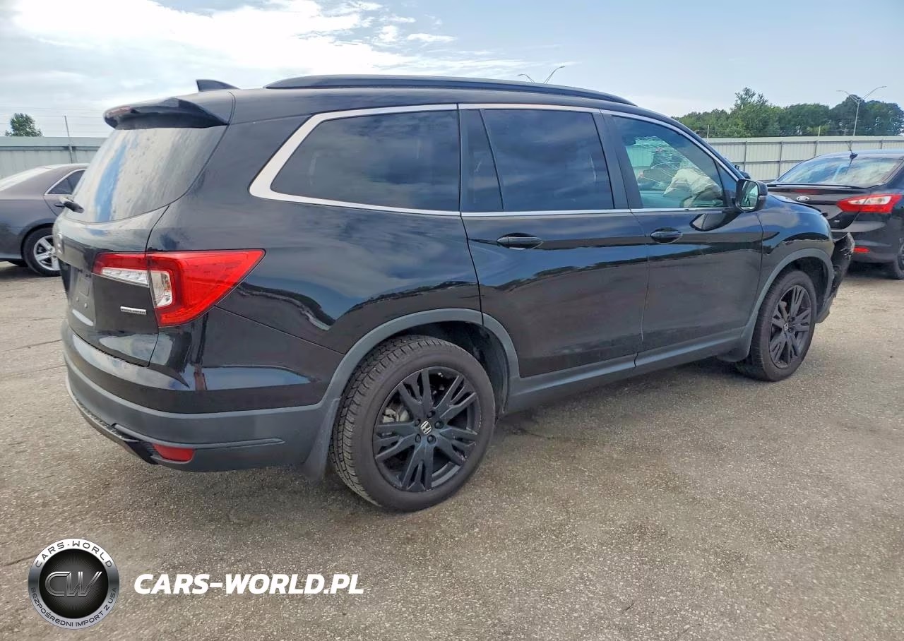 2022 Honda Pilot Se VIN:5FNYF5H20NB011285 - 3