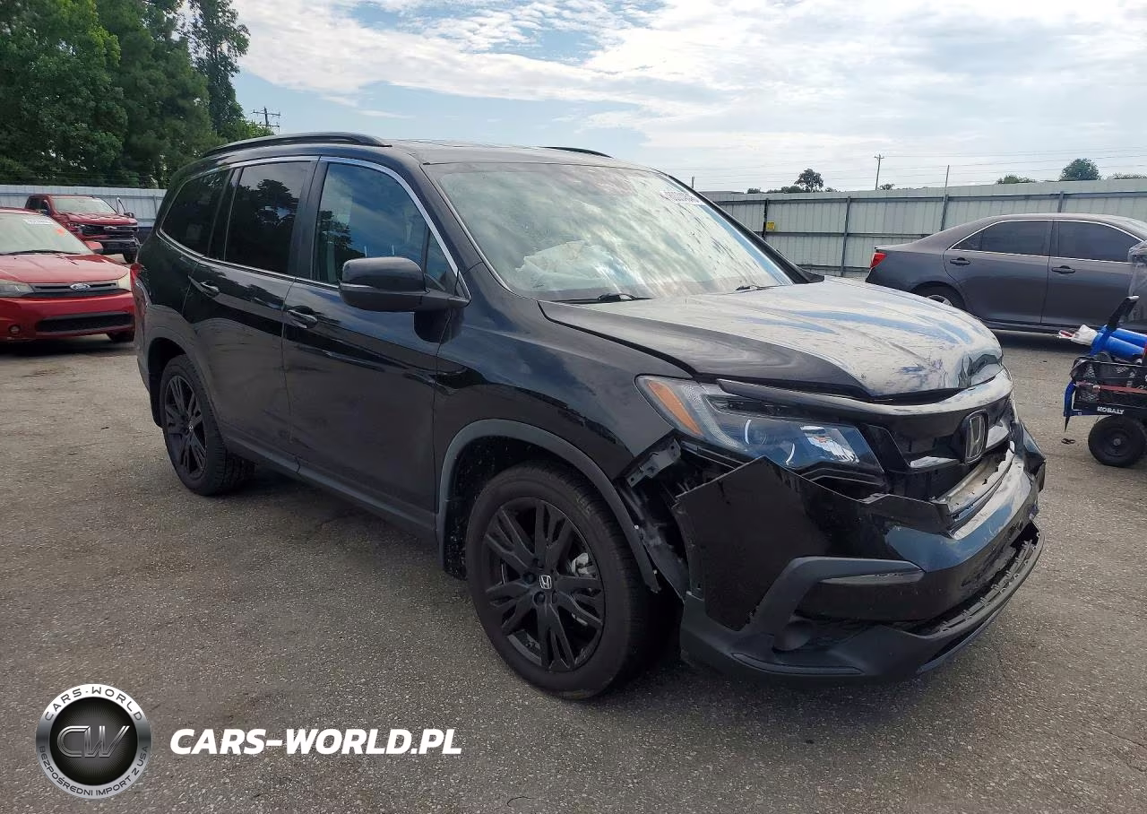 2022 Honda Pilot Se VIN:5FNYF5H20NB011285 - 4