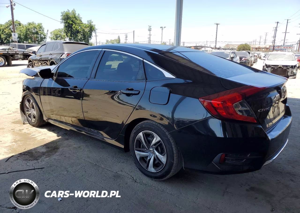 2020 Honda Civic Lx VIN:2HGFC2F66LH502229 - 2