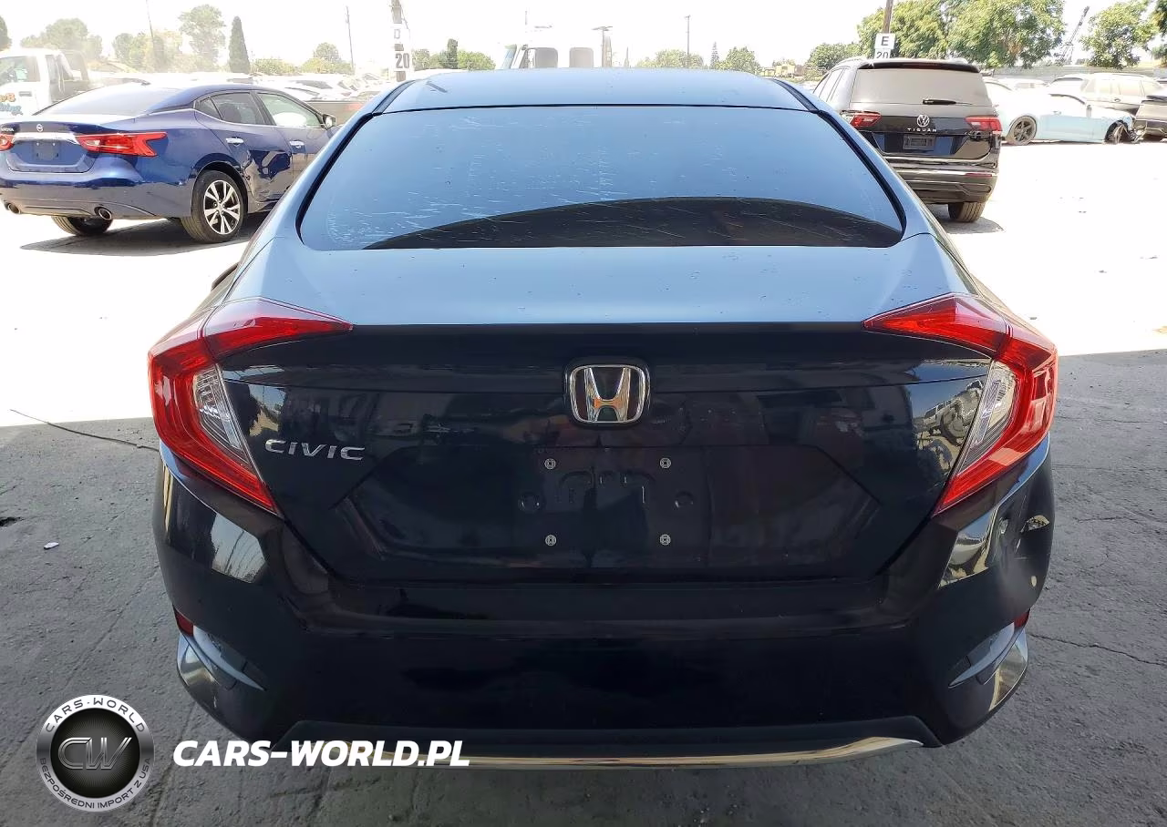 2020 Honda Civic Lx VIN:2HGFC2F66LH502229 - 6