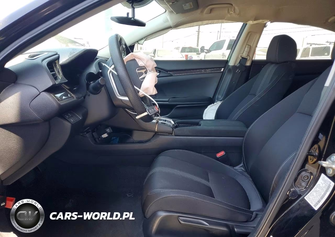2020 Honda Civic Lx VIN:2HGFC2F66LH502229 - 7