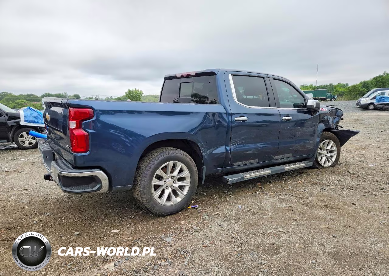 2022 Chevrolet Silverado Ltd K1500 Ltz VIN:3GCUYGEL7NG168582 - 3