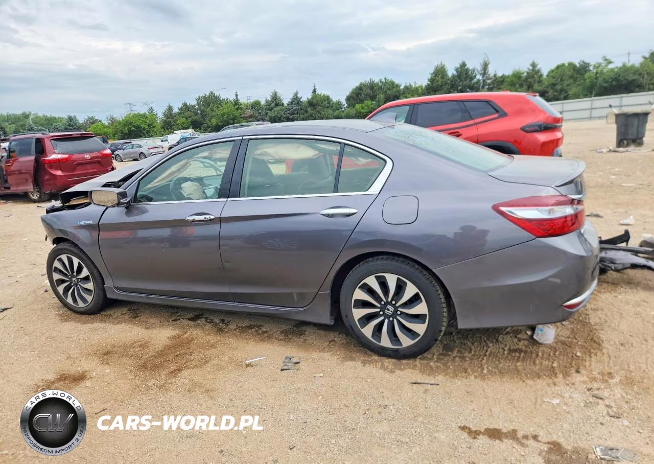 2017 Honda Accord Touring Hybrid VIN:JHMCR6F77HC000936 - 2