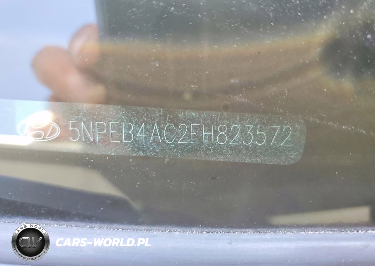 2014 Hyundai Sonata Gls VIN:5NPEB4AC2EH823572 - 12