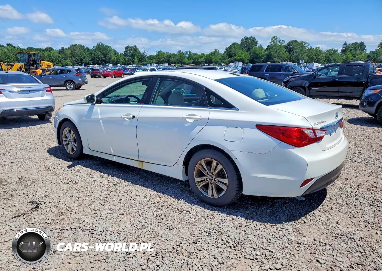 2014 Hyundai Sonata Gls VIN:5NPEB4AC2EH823572 - 2