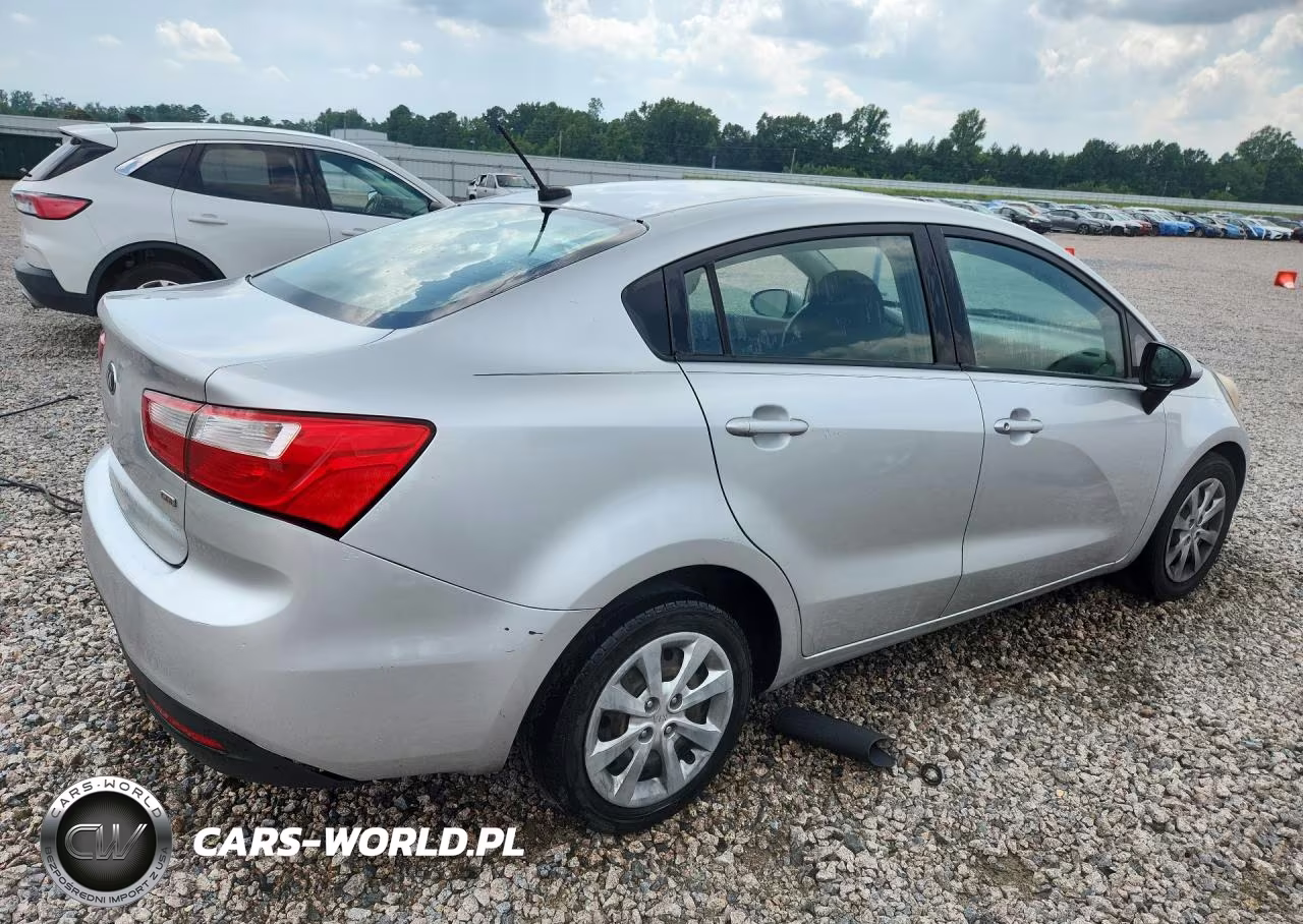2013 Kia Rio Lx VIN:KNADM4A36D6194894 - 3