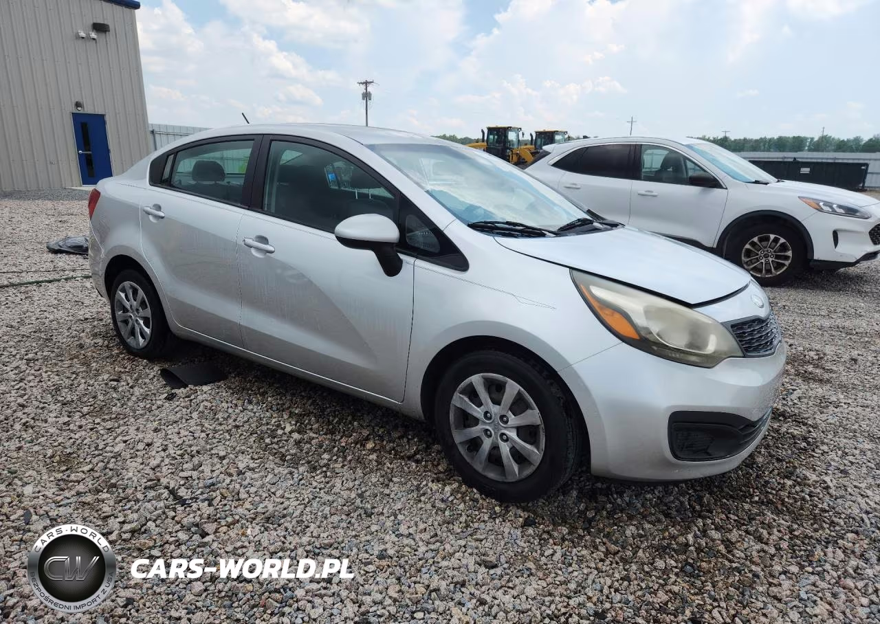 2013 Kia Rio Lx VIN:KNADM4A36D6194894 - 4