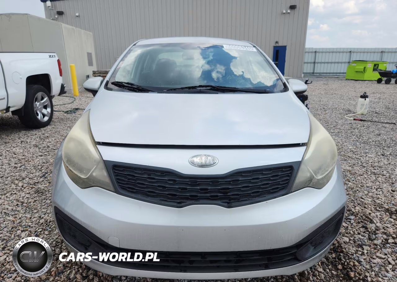 2013 Kia Rio Lx VIN:KNADM4A36D6194894 - 5