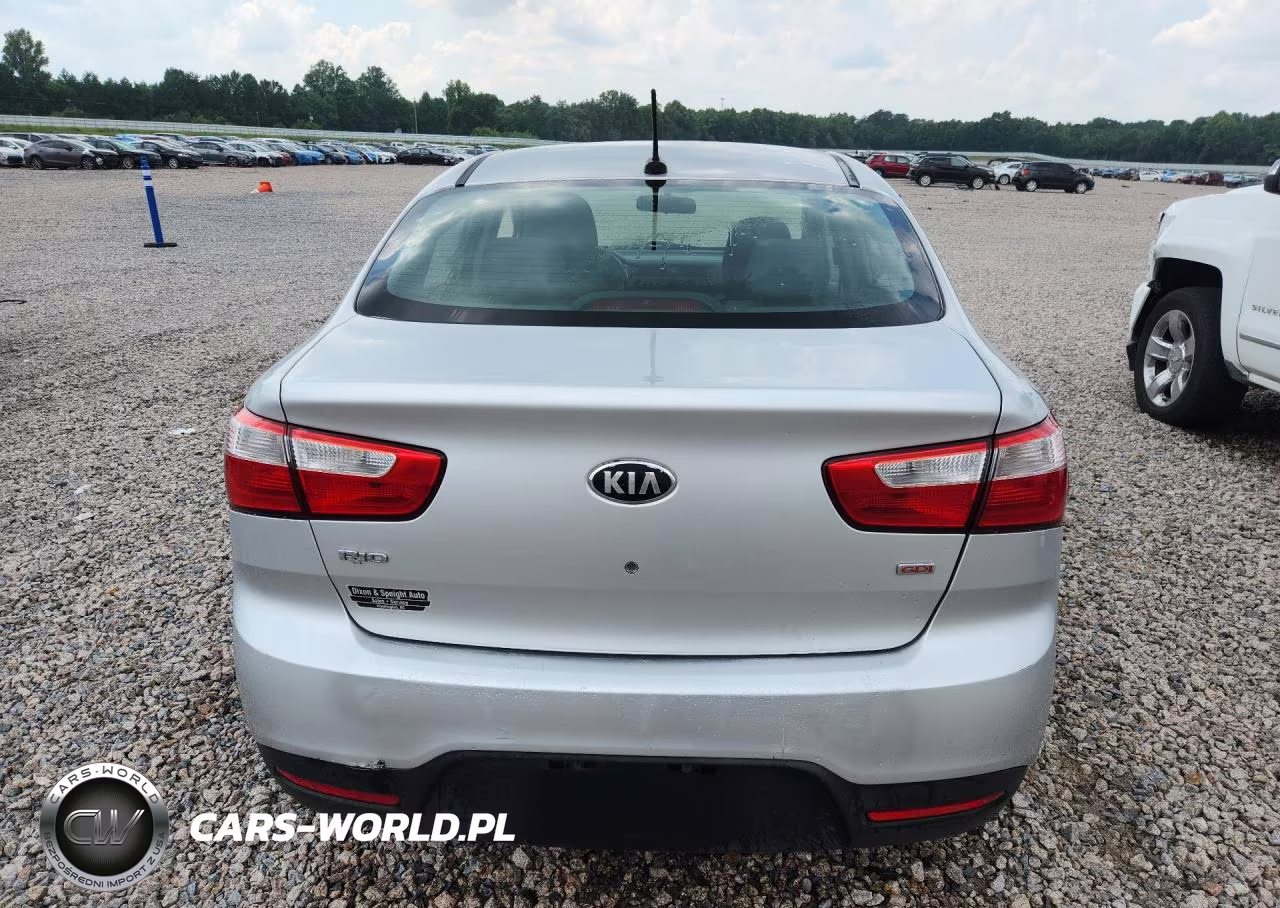2013 Kia Rio Lx VIN:KNADM4A36D6194894 - 6