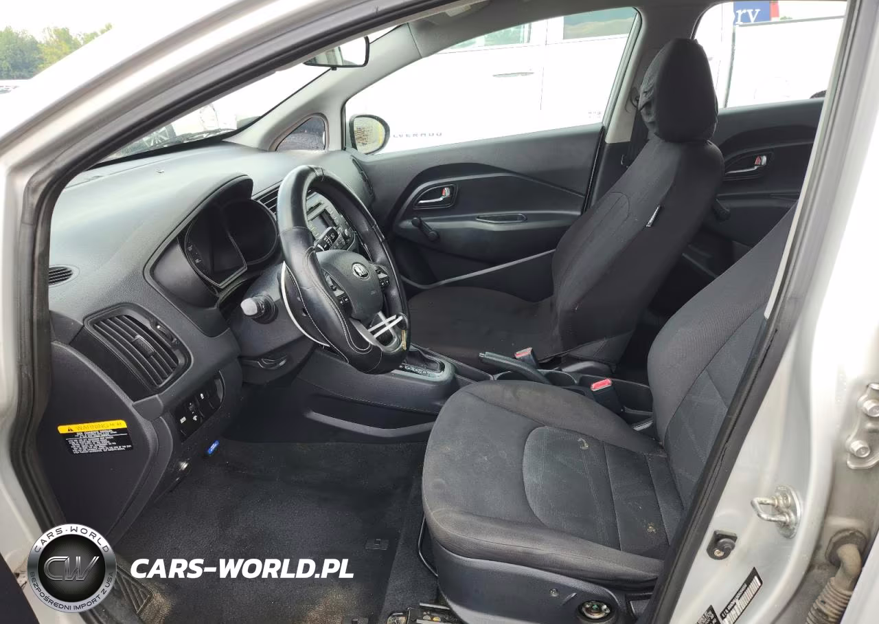 2013 Kia Rio Lx VIN:KNADM4A36D6194894 - 7