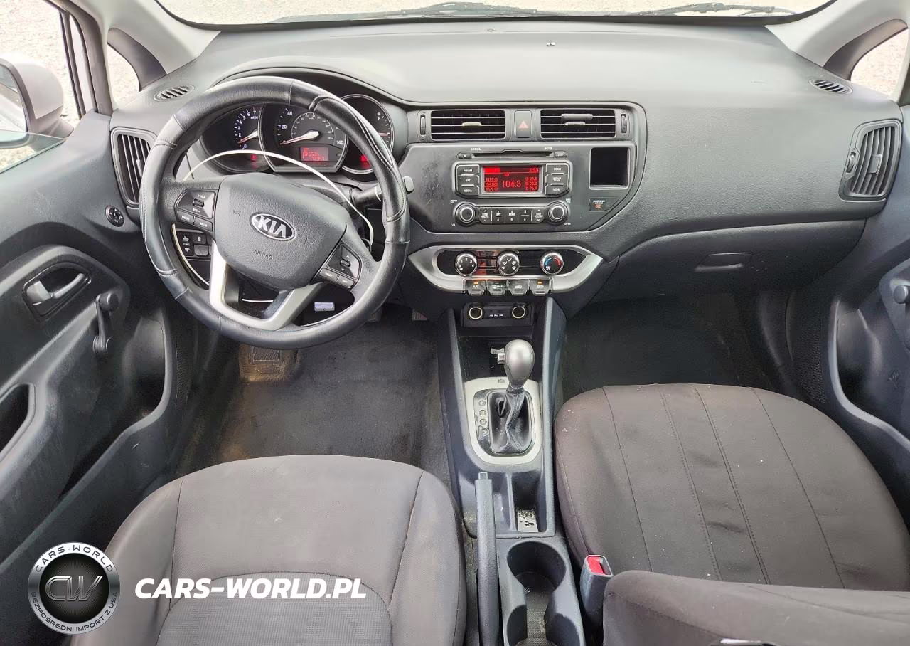 2013 Kia Rio Lx VIN:KNADM4A36D6194894 - 8