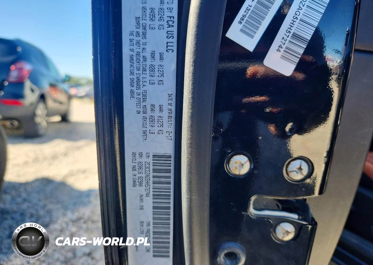 2017 Dodge Challenger Sxt VIN:2C3CDZAG5HH572744 - 13