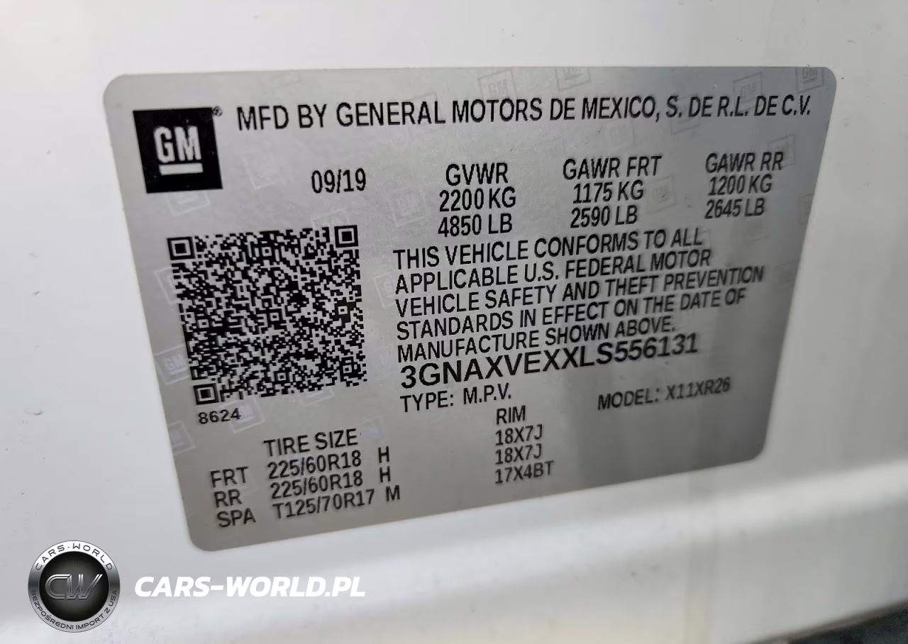 2020 Chevrolet Equinox Lt VIN:3GNAXVEXXLS556131 - 12