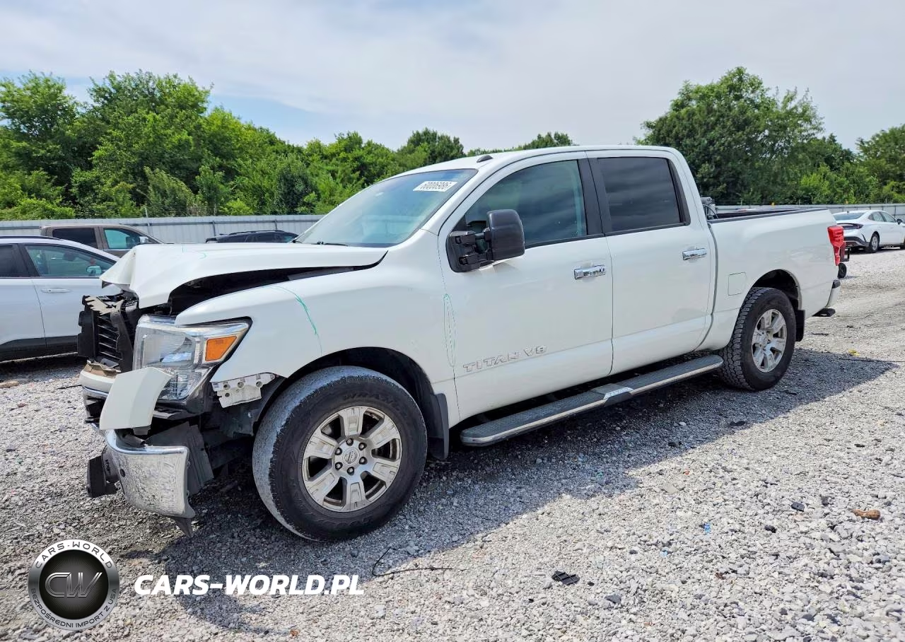 2019 Nissan Titan Sv VIN:1N6AA1E58KN509803 - 1