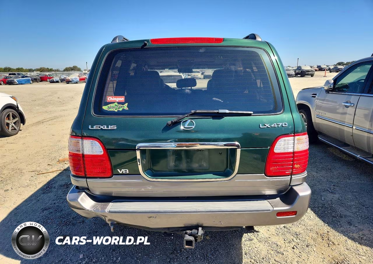 1998 Lexus Lx 470 VIN:JT6HT00W9W0005731 - 6