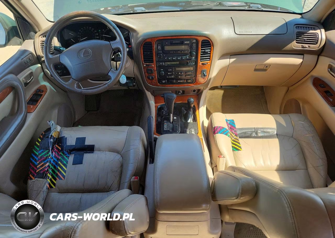 1998 Lexus Lx 470 VIN:JT6HT00W9W0005731 - 8