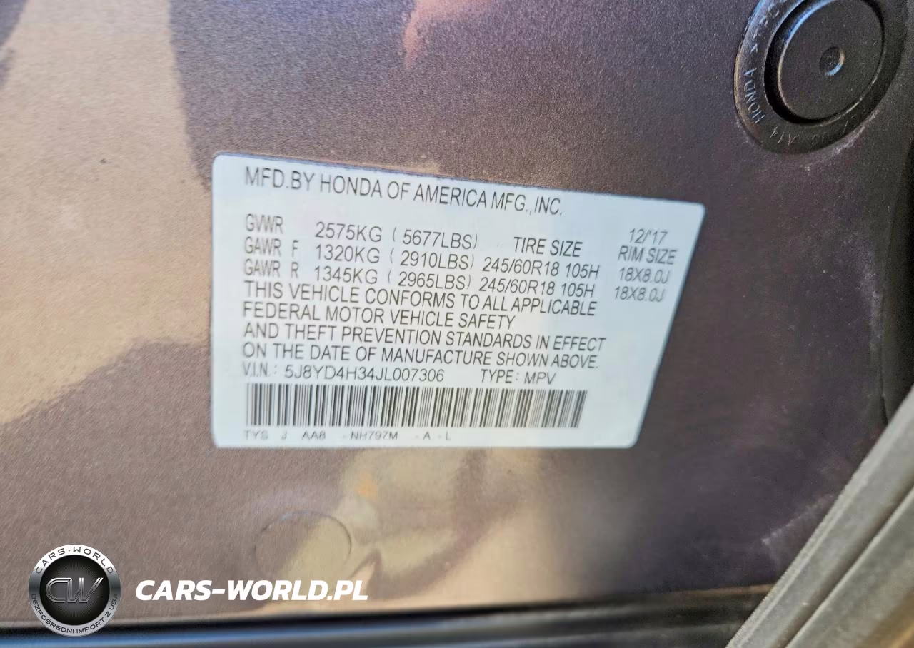 2018 Acura Mdx VIN:5J8YD4H34JL007306 - 12