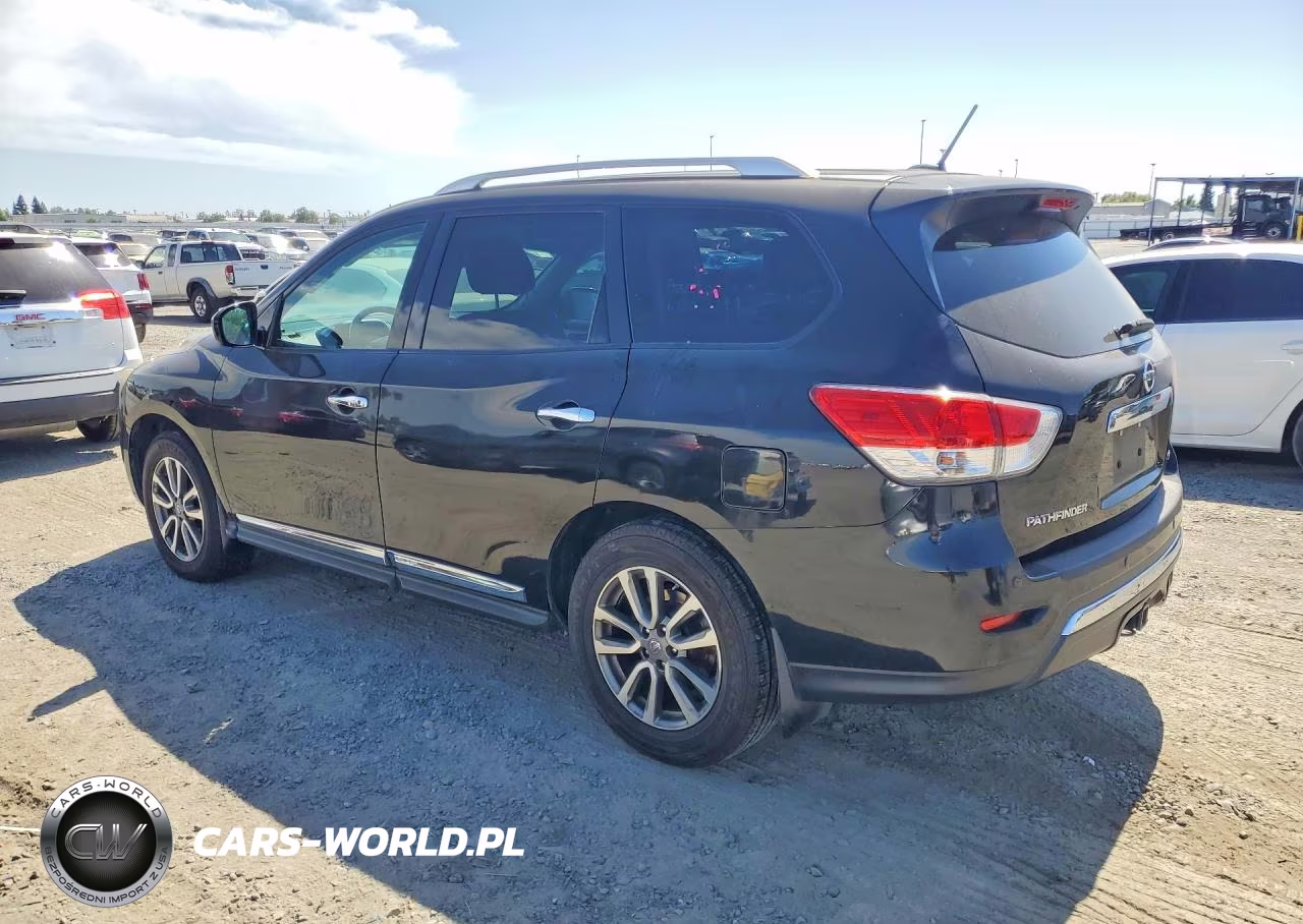 2015 Nissan Pathfinder Sl VIN:5N1AR2MN1FC672955 - 2
