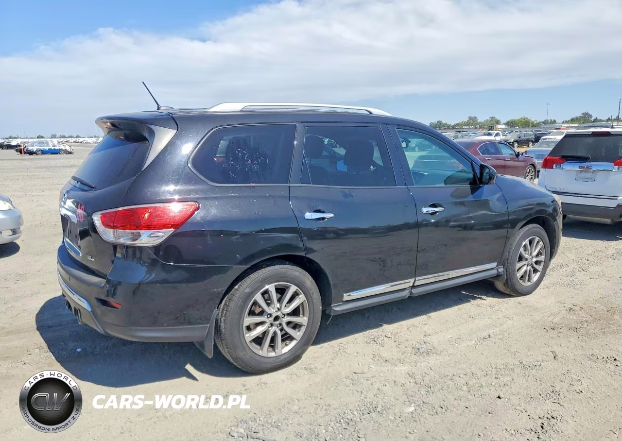 2015 Nissan Pathfinder Sl VIN:5N1AR2MN1FC672955 - 3