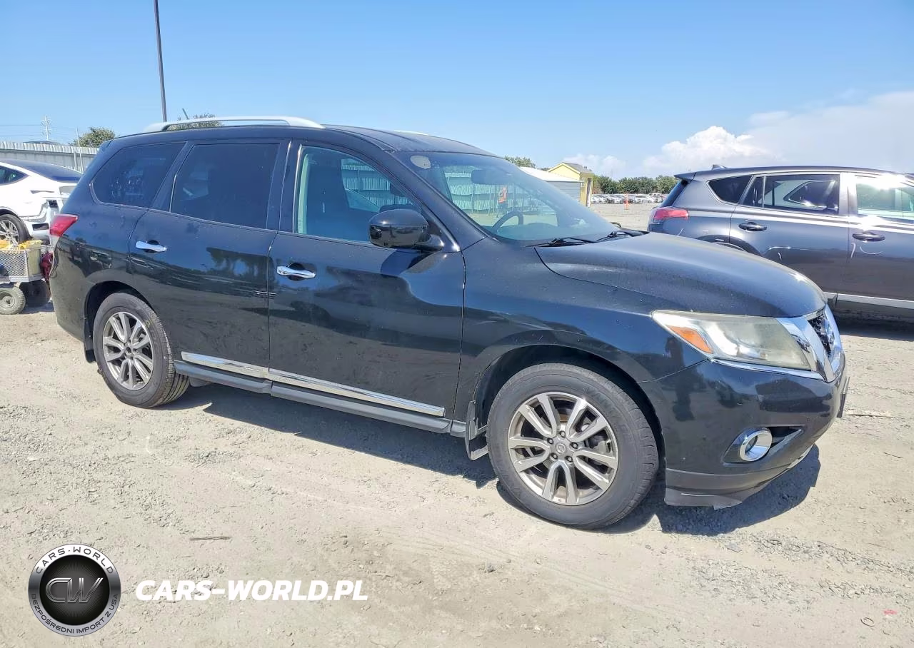 2015 Nissan Pathfinder Sl VIN:5N1AR2MN1FC672955 - 4