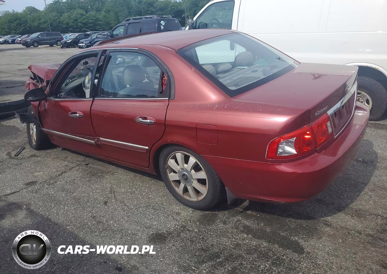 2005 Kia Optima Lx VIN:KNAGD128455430309 - 2