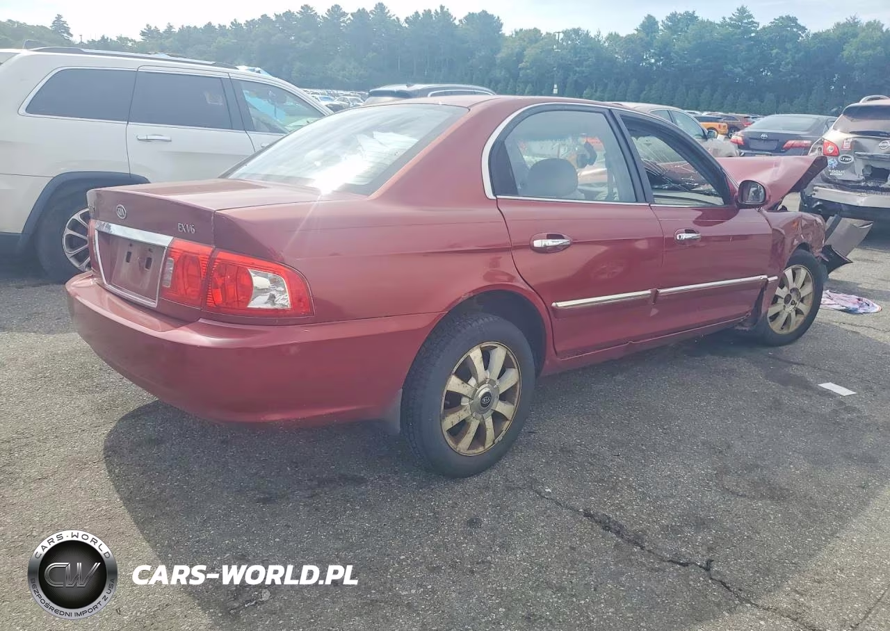 2005 Kia Optima Lx VIN:KNAGD128455430309 - 3