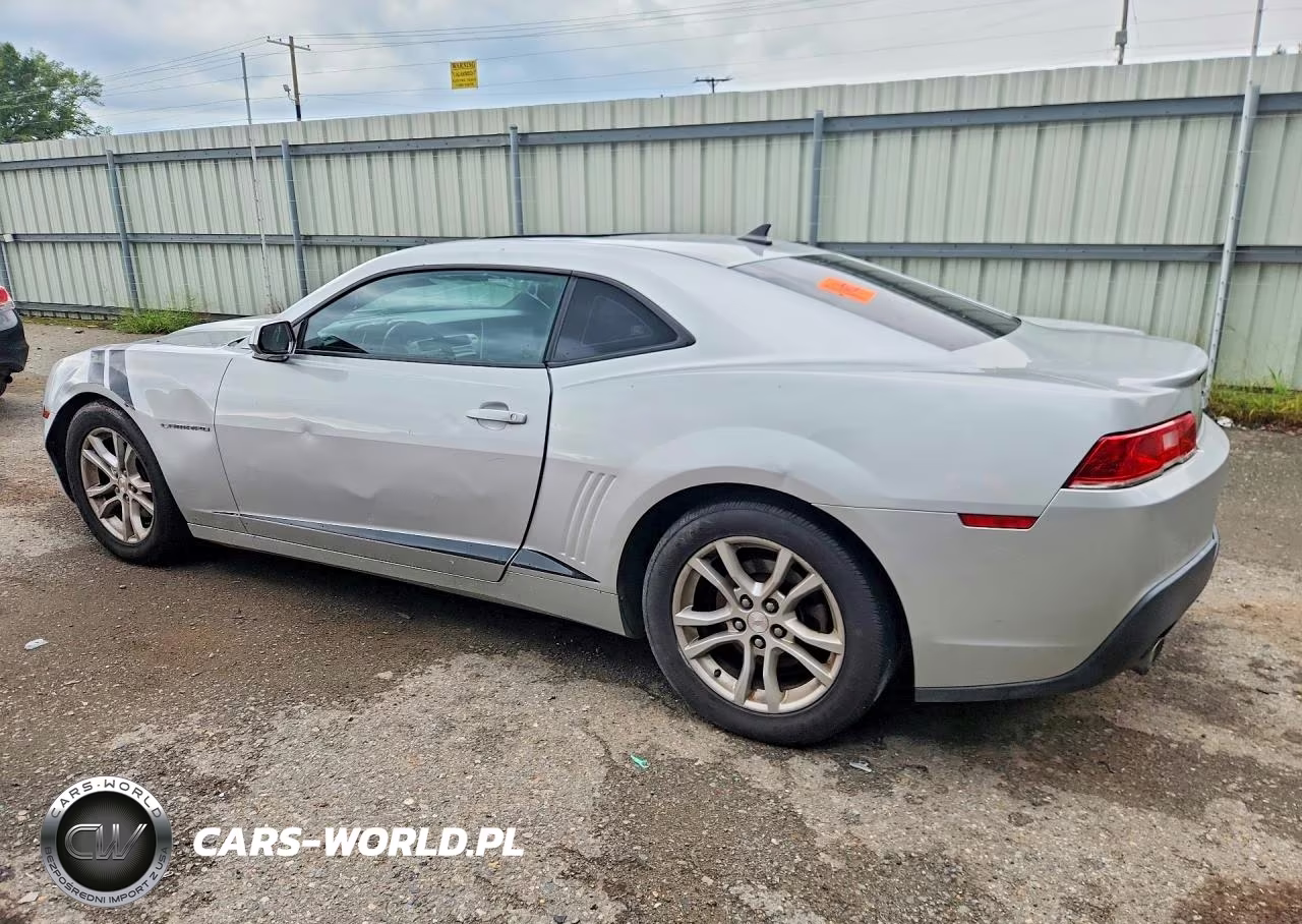 2015 Chevrolet Camaro Lt VIN:2G1FD1E35F9237050 - 2
