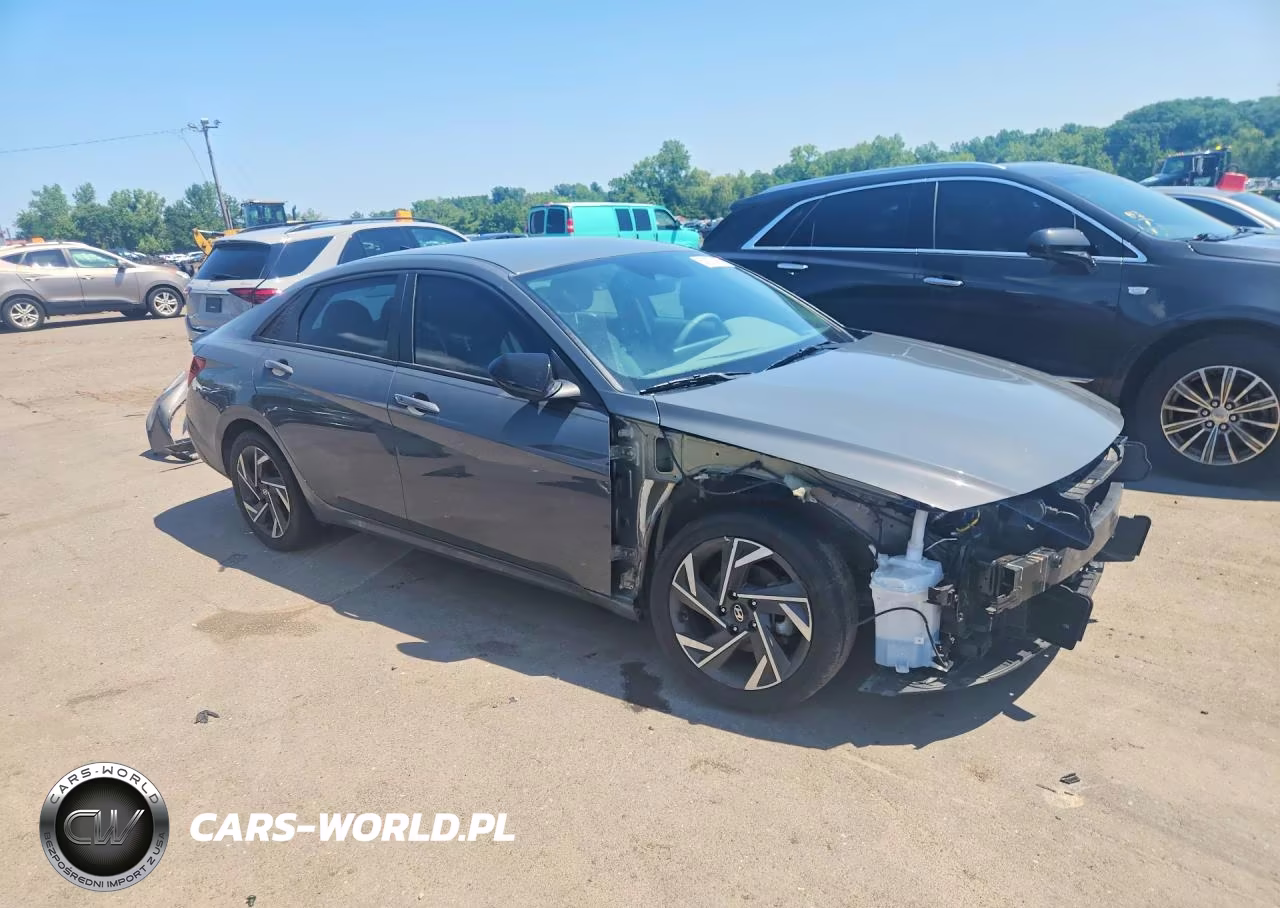 2025 Hyundai Elantra Hybrid Sel Sport VIN:KMHLM4DJ7SU156443 - 4