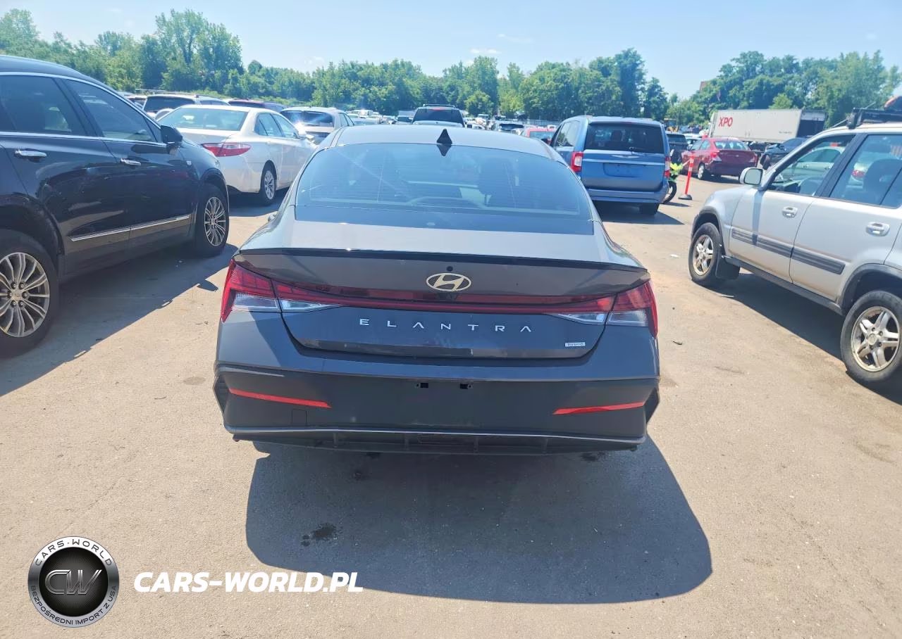 2025 Hyundai Elantra Hybrid Sel Sport VIN:KMHLM4DJ7SU156443 - 6