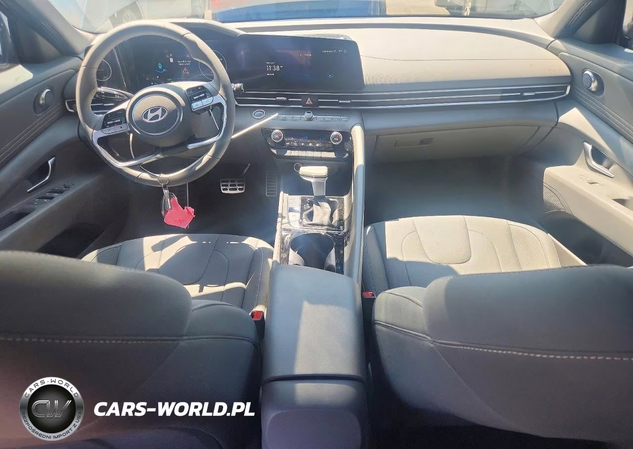2025 Hyundai Elantra Hybrid Sel Sport VIN:KMHLM4DJ7SU156443 - 8