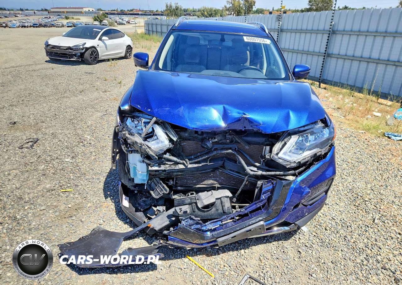 2017 Nissan Rogue Sv VIN:JN8AT2MT2HW143458 - 5