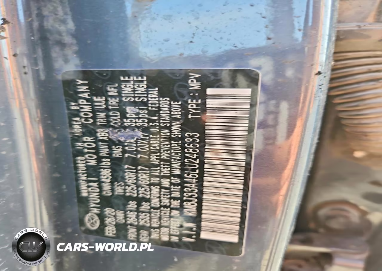 2020 Hyundai Tucson Value VIN:KM8J33A46LU248633 - 13