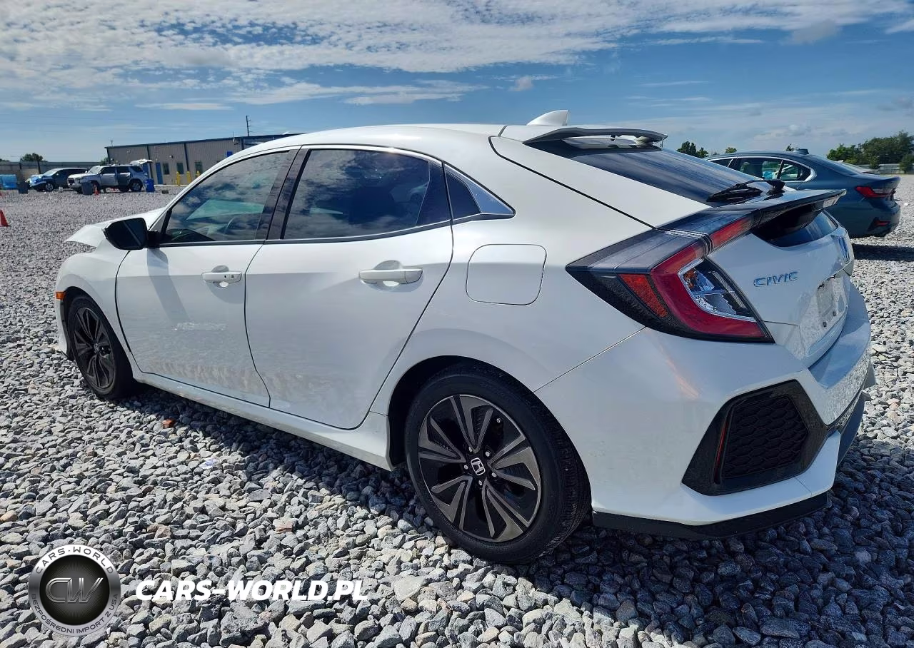 2018 Honda Civic Ex VIN:SHHFK7H53JU222210 - 2