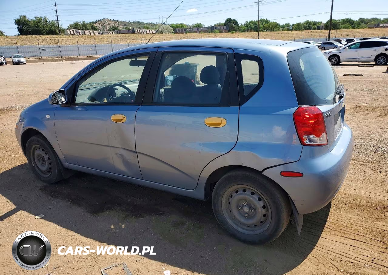 2006 Chevrolet Aveo Base VIN:KL1TD66646B651717 - 2