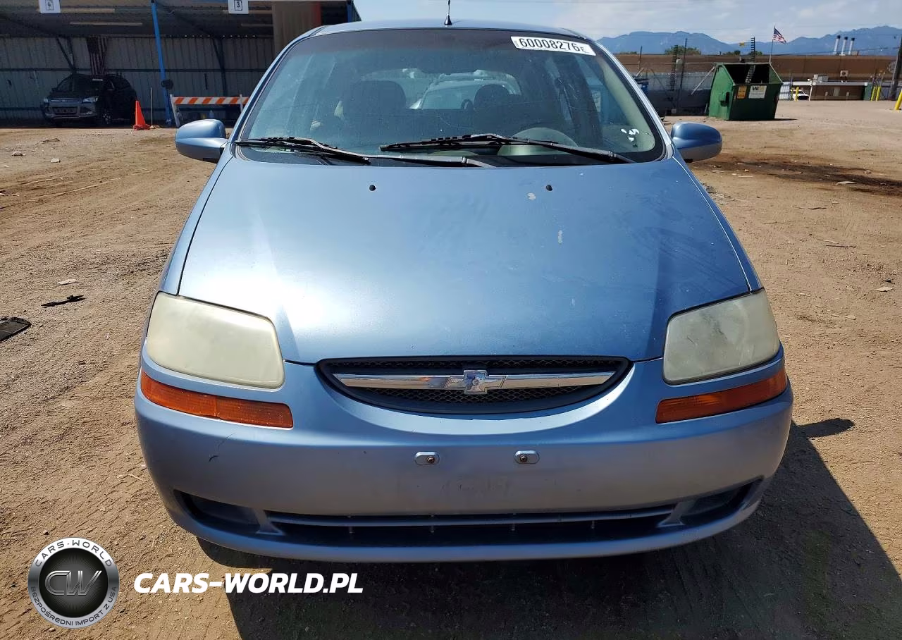 2006 Chevrolet Aveo Base VIN:KL1TD66646B651717 - 5