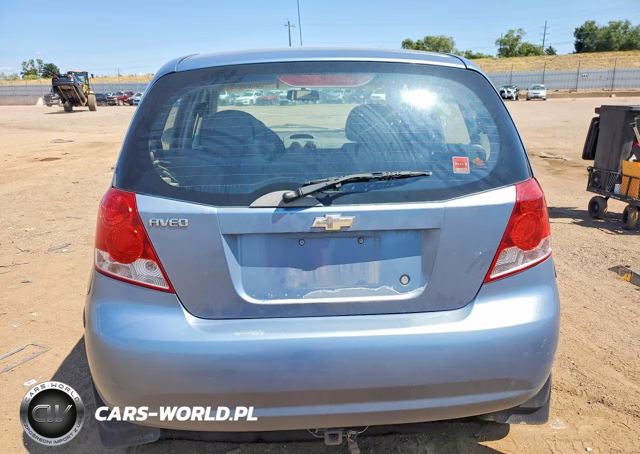 2006 Chevrolet Aveo Base VIN:KL1TD66646B651717 - 6