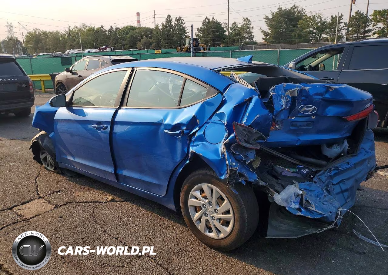 2017 Hyundai Elantra Se VIN:5NPD74LF0HH205191 - 2