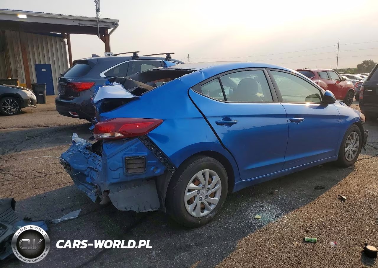 2017 Hyundai Elantra Se VIN:5NPD74LF0HH205191 - 3