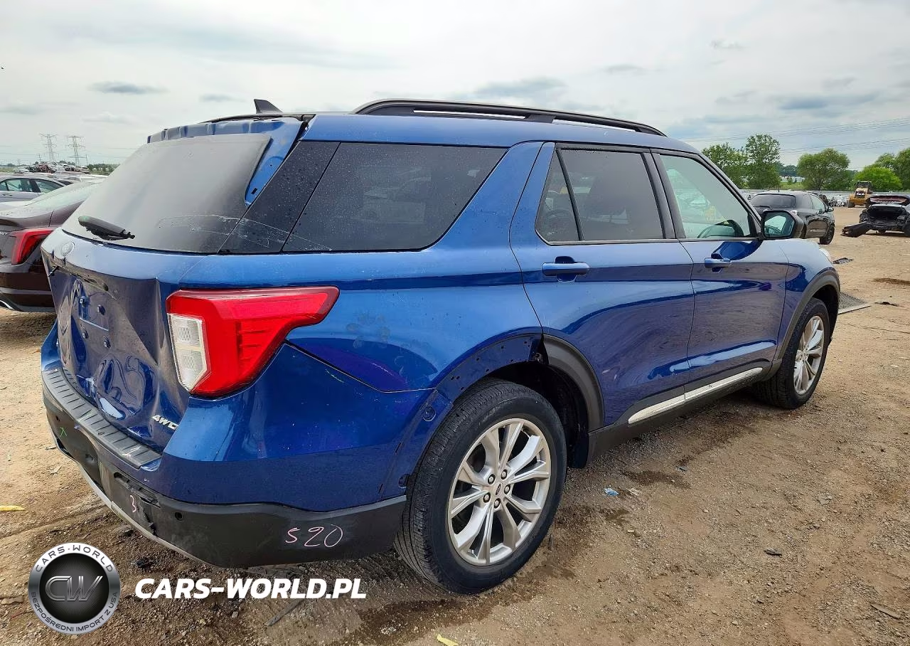 2021 Ford Explorer Xlt VIN:1FMSK8DH0MGA22946 - 3